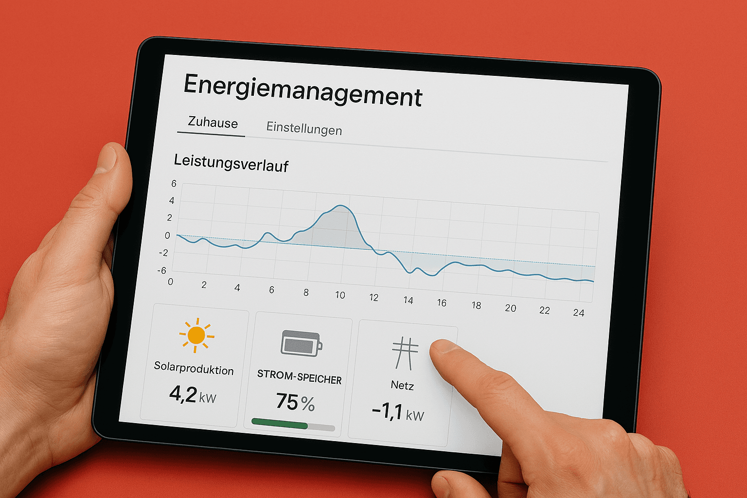 Bleiben Sie mit einem smarten Energiemanagement System von eab solar Zukunftsfähig